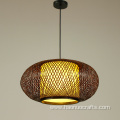 Modern bamboo chandelier lighting for tatami living room